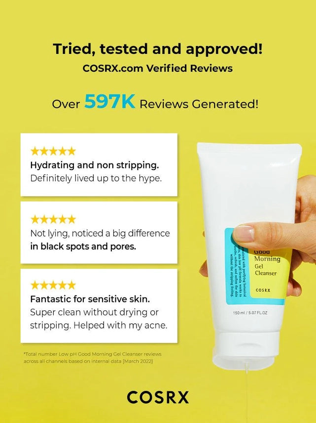 Low PH Good Morning Gel Cleanser Cosrx